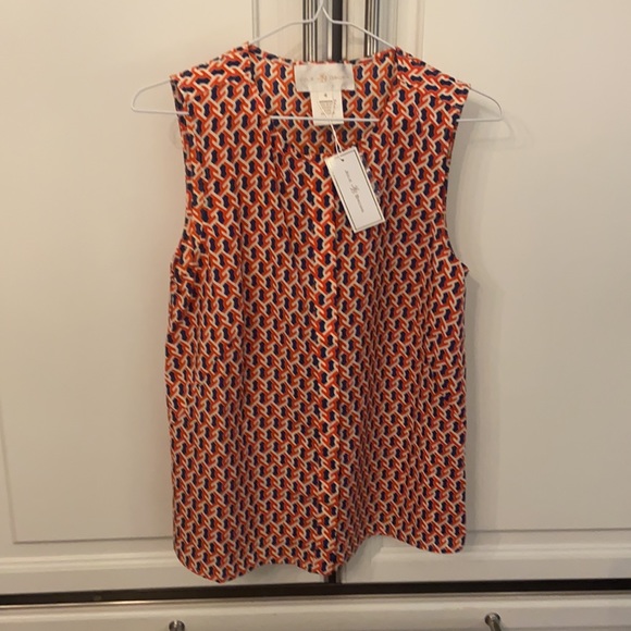 Julie Brown sleeveless top size 4 - Picture 2 of 5